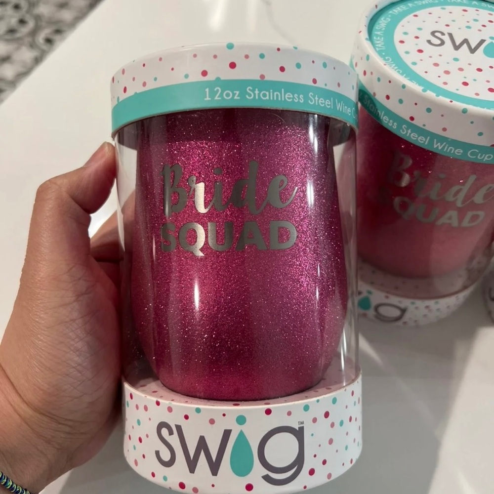 ❌SOLD❌ Swig Bride Squad Wine Tumblers